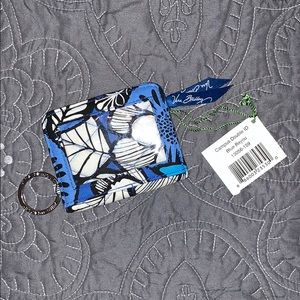 Vera Bradley Campus Double ID Holder Blue Bayou